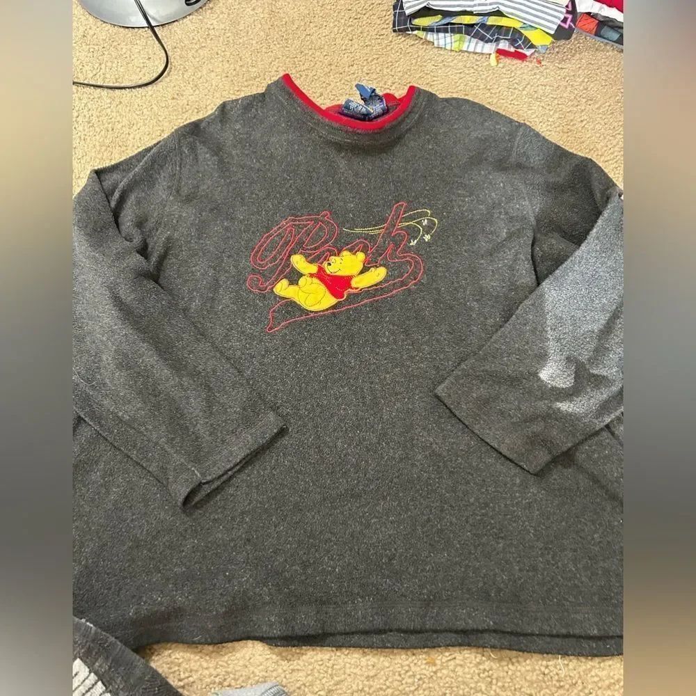 Vintage Winnie the Pooh Fleece Sweatshirt